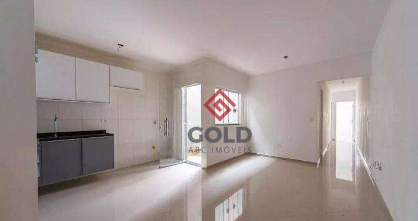 Apartamento com 2 dormitórios, 75 m² - venda por R$ 410.000,00 ou aluguel por R$ 2.500,02/mês - Parque Oratório - Santo André/SP