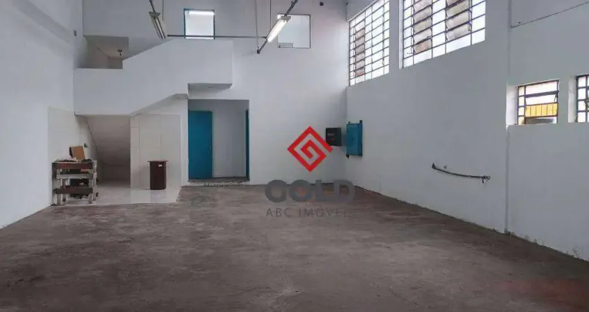 Galpão para alugar, 237 m² por R$ 5.869,58/mês - Jardim Ruyce - Diadema/SP