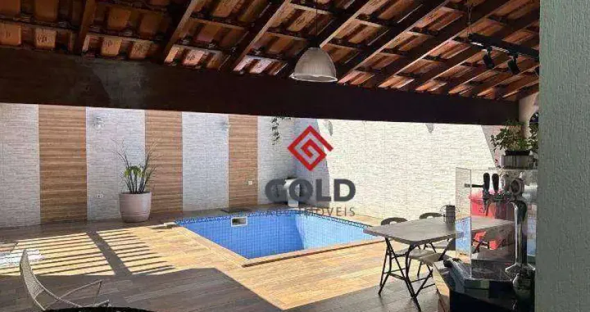 Sobrado com 3 dormitórios à venda, 300 m² por R$ 3.000.000,00 - Jardim - Santo André/SP