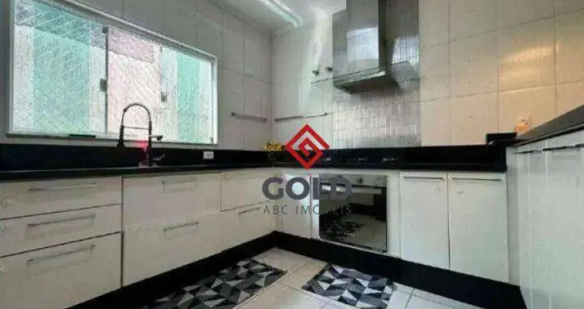 Sobrado com 3 dormitórios à venda, 166 m² por R$ 620.000,00 - Jardim do Estádio - Santo André/SP