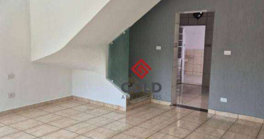 Sobrado para alugar, 110 m² por R$ 3.010,00/mês - Jardim - Santo André/SP