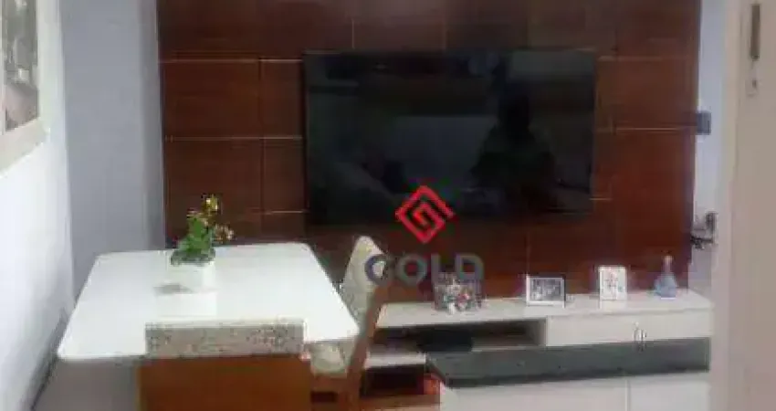 Apartamento com 2 dormitórios à venda, 58 m² por R$ 477.000,00 - Vila Valparaíso - Santo André/SP