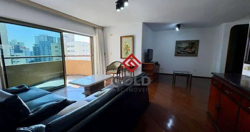 Apartamento com 3 dormitórios para alugar, 130 m² por R$ 5.500,00/mês - Centro - Santo André/SP
