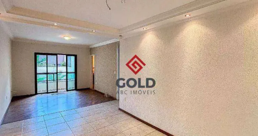 Apartamento com 3 dormitórios, 113 m² - venda por R$ 820.000,00 ou aluguel por R$ 3.885,00/mês - Vila Santa Teresa - Santo André/SP