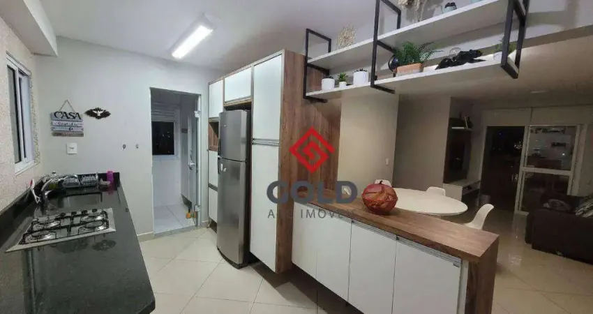 Apartamento com 3 dormitórios à venda, 90 m² por R$ 749.000,00 - Vila Pires - Santo André/SP