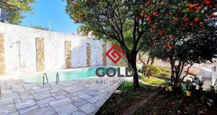 Sobrado com 3 dormitórios, 360 m² - venda por R$ 1.550.000,00 ou aluguel por R$ 12.100,00/mês - Campestre - Santo André/SP