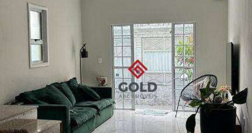Sobrado com 3 dormitórios, 208 m² - venda por R$ 750.000,00 ou aluguel por R$ 4.245,00/mês - Jardim Jamaica - Santo André/SP