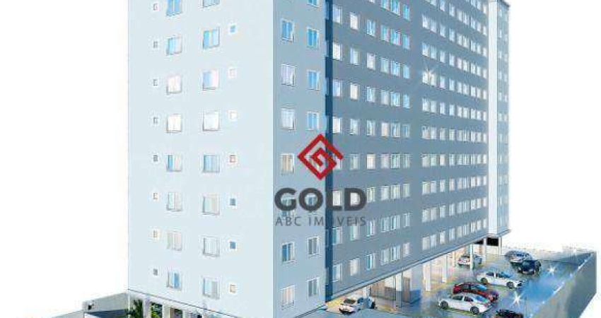Apartamento com 2 dormitórios à venda, 40 m² por R$ 240.000,00 - Parque das Nações - Santo André/SP