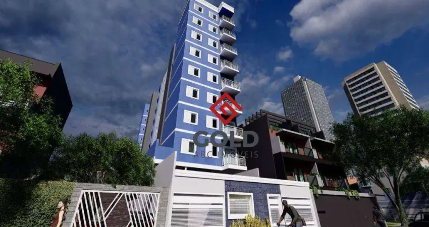 Apartamento com 2 dormitórios à venda, 46 m² por R$ 350.000,00 - Vila Sacadura Cabral - Santo André/SP