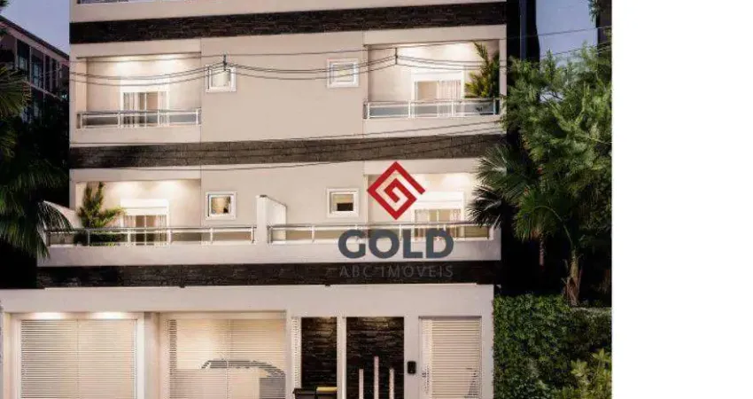 Cobertura com 3 dormitórios à venda, 140 m² por R$ 1.250.000,00 - Jardim - Santo André/SP