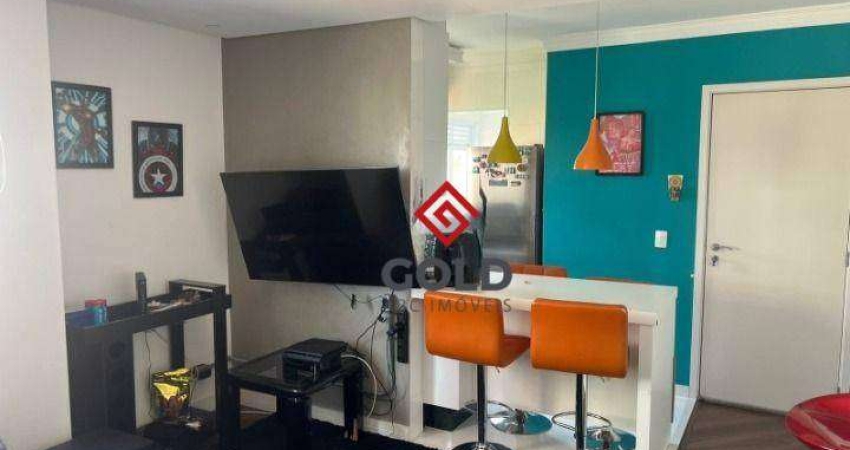 Apartamento, 65 m² - venda por R$ 442.000,00 ou aluguel por R$ 3.270,00/mês - Vila Alpina - Santo André/SP