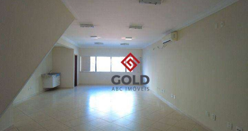 Sala para alugar, 80 m² por R$ 4.120,00/mês - Jardim - Santo André/SP