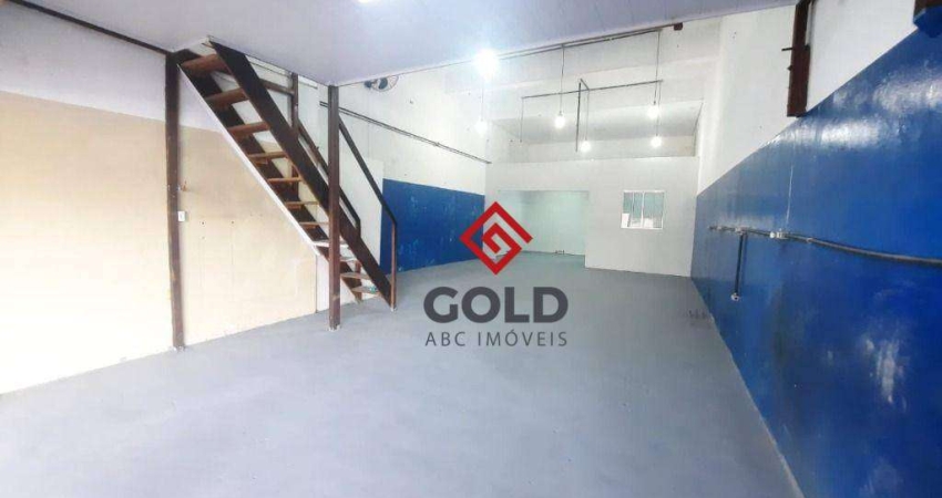 Salão para alugar, 100 m² por R$ 4.750,00/mês - Demarchi - São Bernardo do Campo/SP