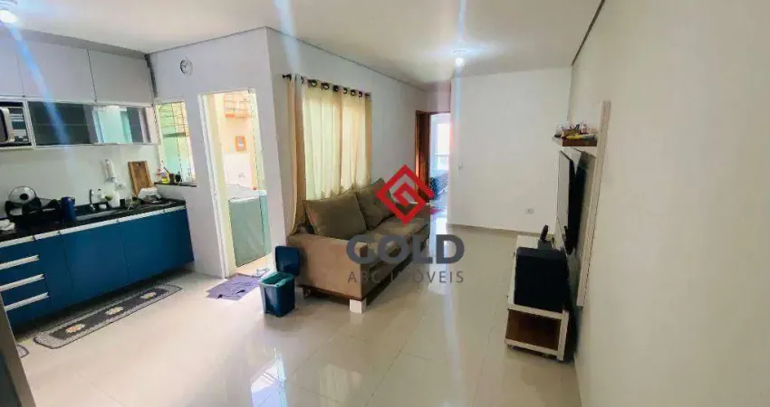 Apartamento com 2 dormitórios à venda, 55 m² por R$ 330.000,00 - Parque Oratório - Santo André/SP