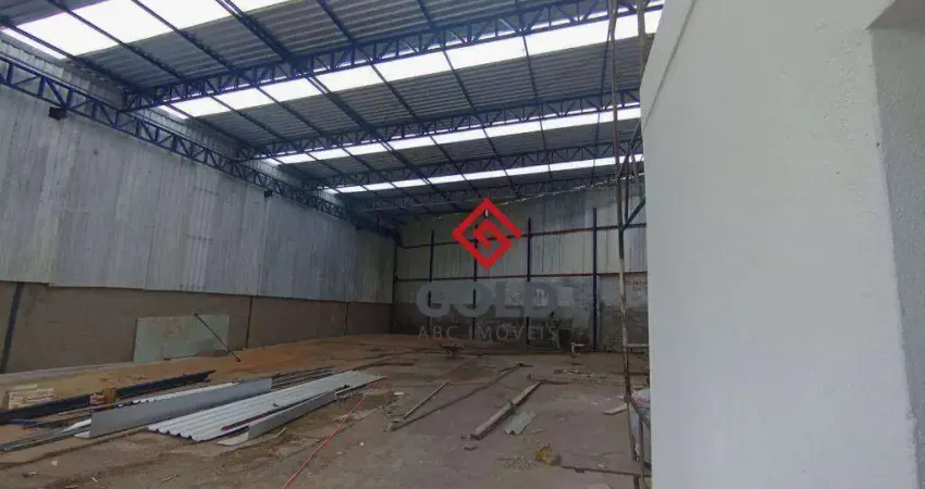 Galpão para alugar, 500 m² por R$ 19.200,00/mês - Parque João Ramalho - Santo André/SP