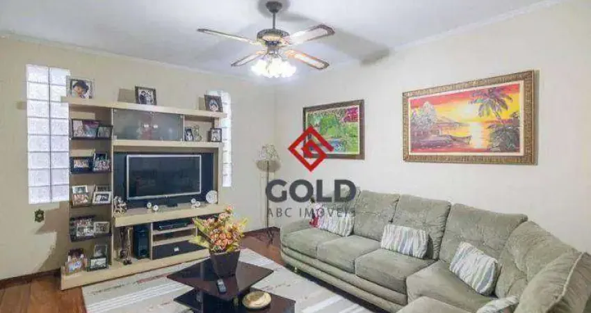 Sobrado com 4 dormitórios para alugar, 170 m² por R$ 4.163,00/mês - Parque Jaçatuba - Santo André/SP