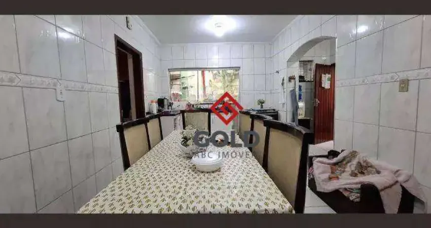 Sobrado com 3 dormitórios à venda, 110 m² por R$ 610.000,00 - Vila Alzira - Santo André/SP