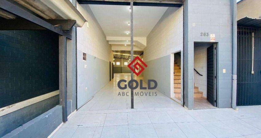 Galpão para alugar, 530 m² por R$ 13.500,00/mês - Jardim Guarará - Santo André/SP