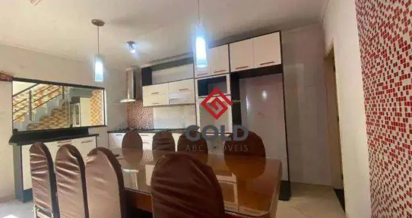 Casa com 4 dormitórios à venda, 275 m² por R$ 850.000,00 - Parque Novo Oratório - Santo André/SP