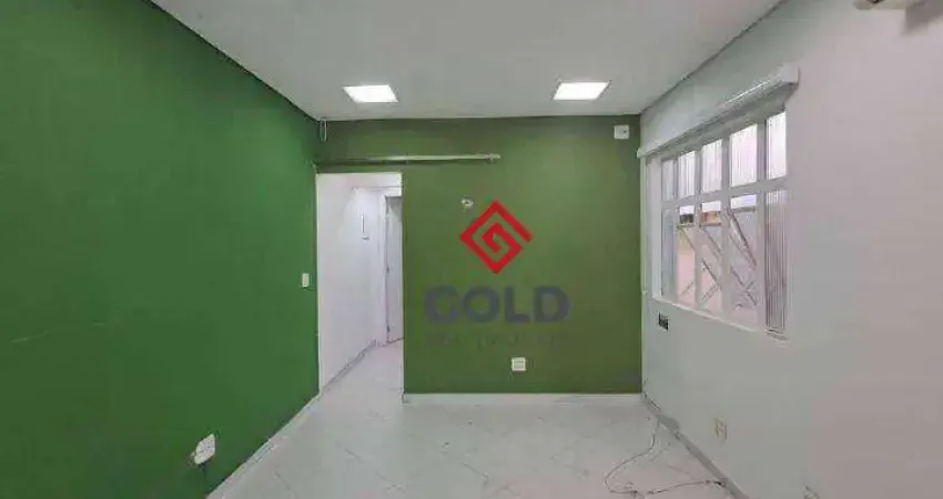 Salão para alugar, 48 m² por R$ 4.519,00/mês - Centro - Santo André/SP
