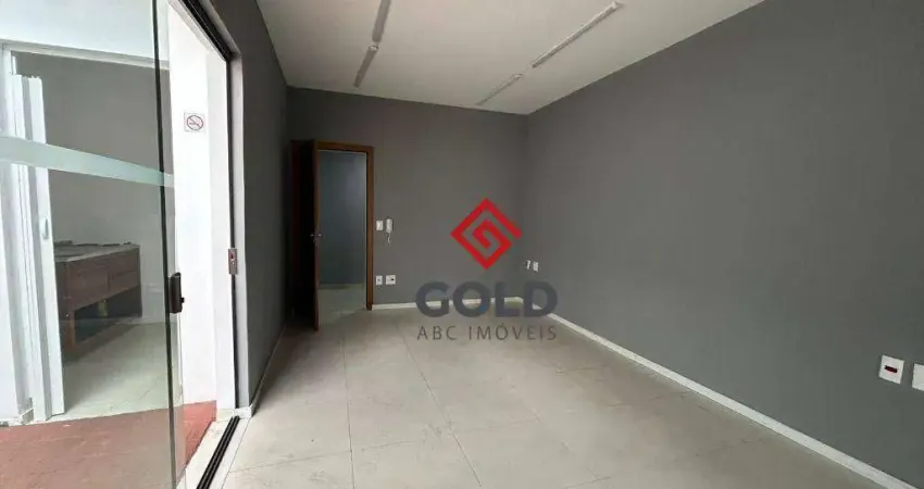 Sala para alugar, 40 m² por R$ 1.900,00/mês - Vila Gilda - Santo André/SP