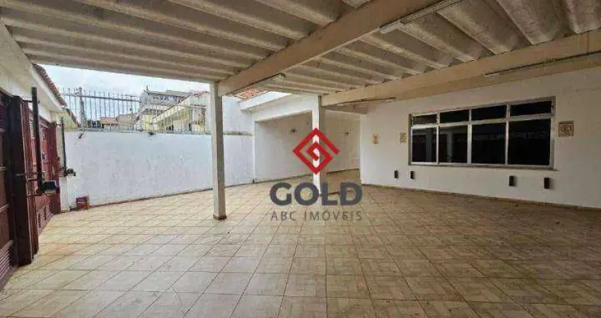 Casa com 3 dormitórios para alugar, 320 m² por R$ 10.500,67/mês - Vila São Pedro - Santo André/SP