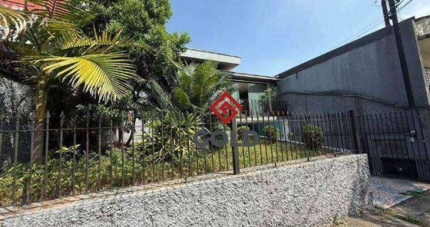 Casa com 3 dormitórios, 227 m² - venda por R$ 1.490.000,00 ou aluguel por R$ 6.917,33/mês - Vila Alzira - Santo André/SP