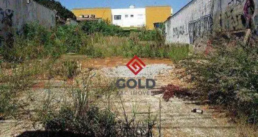 Terreno para alugar, 400 m² por R$ 8.622,00/mês - Campestre - Santo André/SP