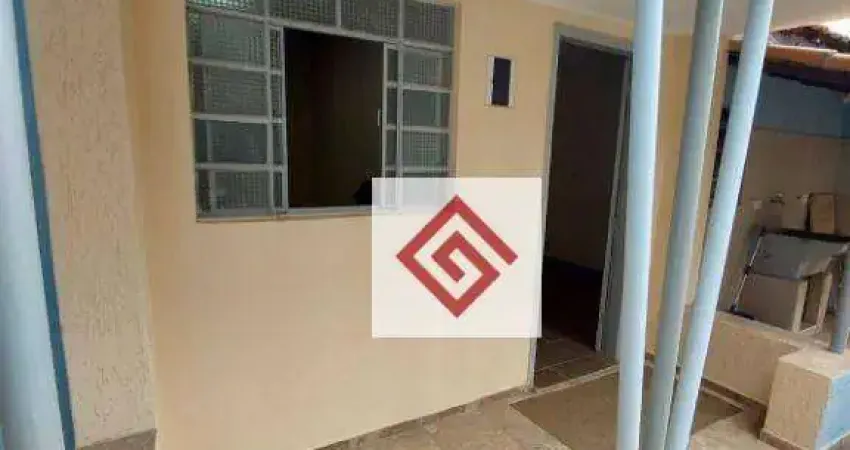 Casa com 1 dormitório para alugar, 50 m² por R$ 1.090,00/mês - Parque João Ramalho - Santo André/SP