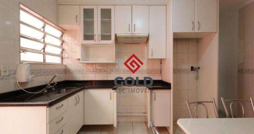 Casa com 3 dormitórios, 125 m² - venda por R$ 540.000,00 ou aluguel por R$ 3.232,00/mês - Jardim Utinga - Santo André/SP