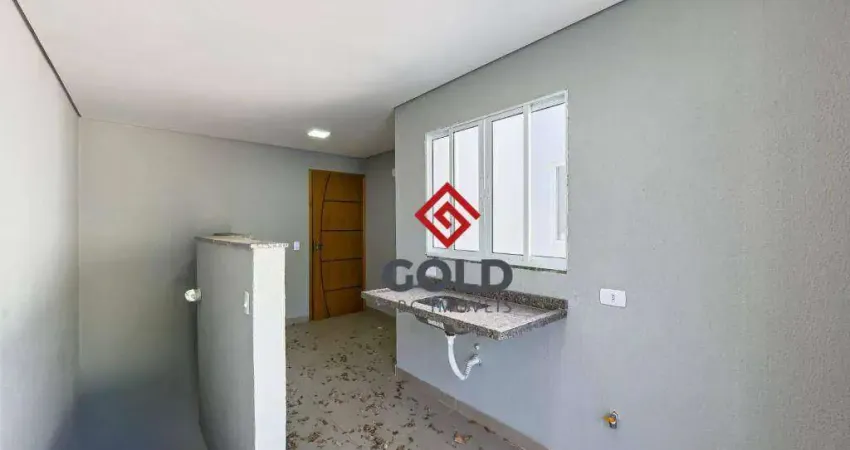 Cobertura com 2 dormitórios à venda, 86 m² por r$ 360.000,00 - utinga - santo andré/sp