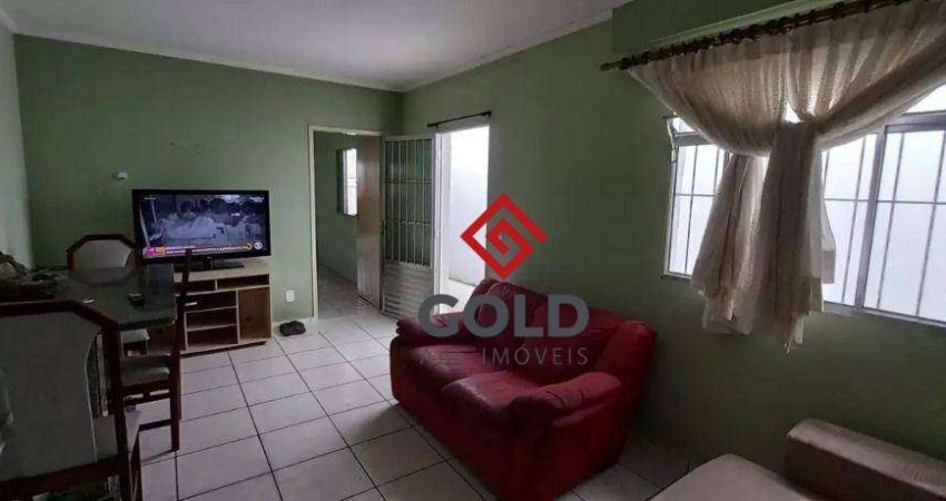 Casa com 2 dormitórios para alugar, 125 m² por R$ 2.258,50/mês - Vila Camilópolis - Santo André/SP