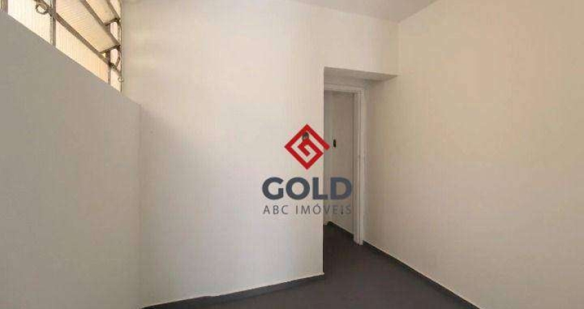 Casa com 1 dormitório para alugar, 40 m² por R$ 1.520,00/mês - Casa Branca - Santo André/SP
