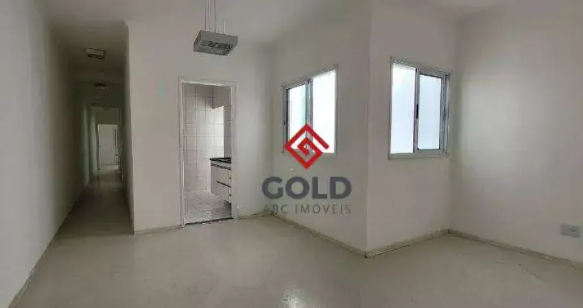 Apartamento com 3 dormitórios para alugar, 92 m² por R$ 2.640,01/mês - Vila Curuçá - Santo André/SP