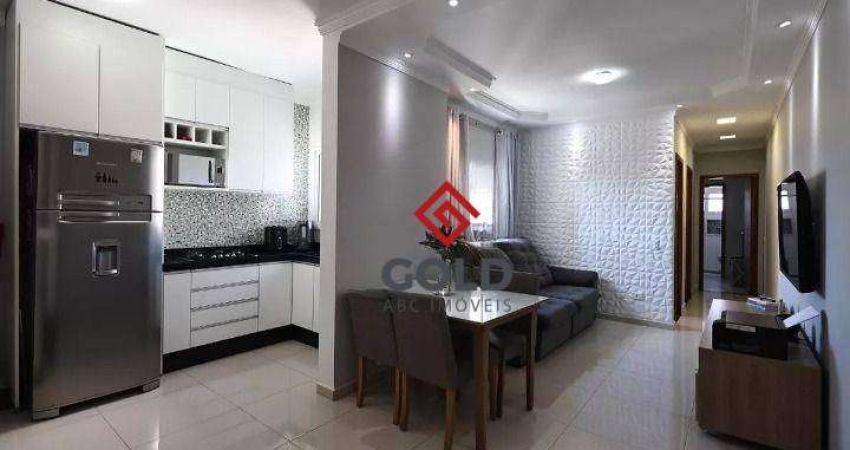 Cobertura, 140 m² - venda por R$ 620.000,00 ou aluguel por R$ 3.680,00/mês - Vila Curuçá - Santo André/SP