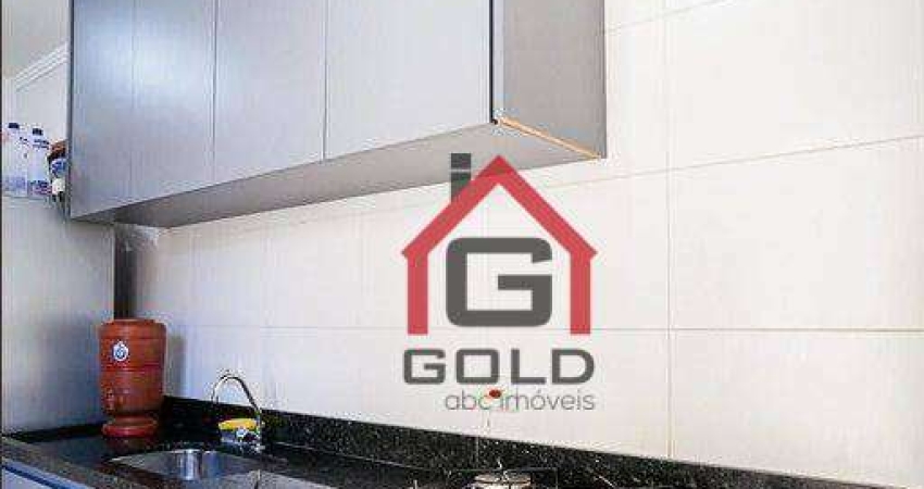 Apartamento com 2 dormitórios, 55 m² - venda por R$ 320.000,00 ou aluguel por R$ 2.607,90/mês - Parque Novo Oratório - Santo André/SP