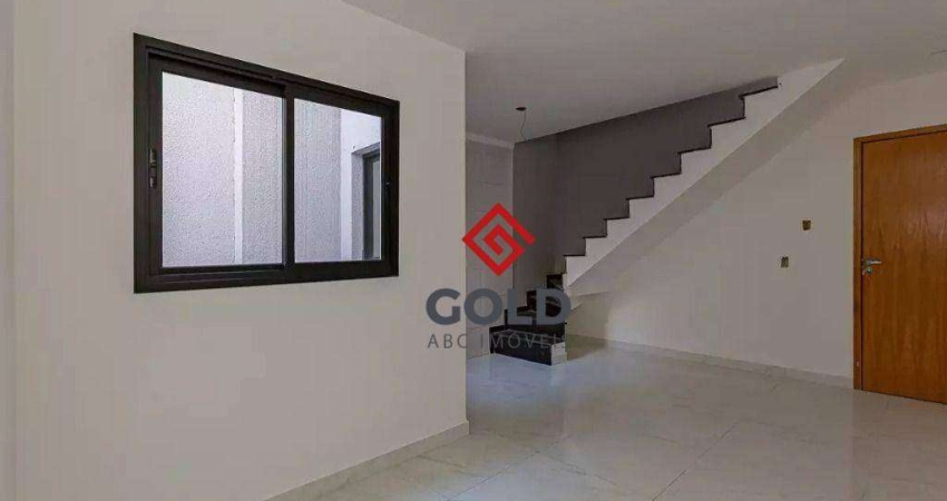 Cobertura com 2 dormitórios à venda, 110 m² por R$ 460.000,00 - Jardim Utinga - Santo André/SP