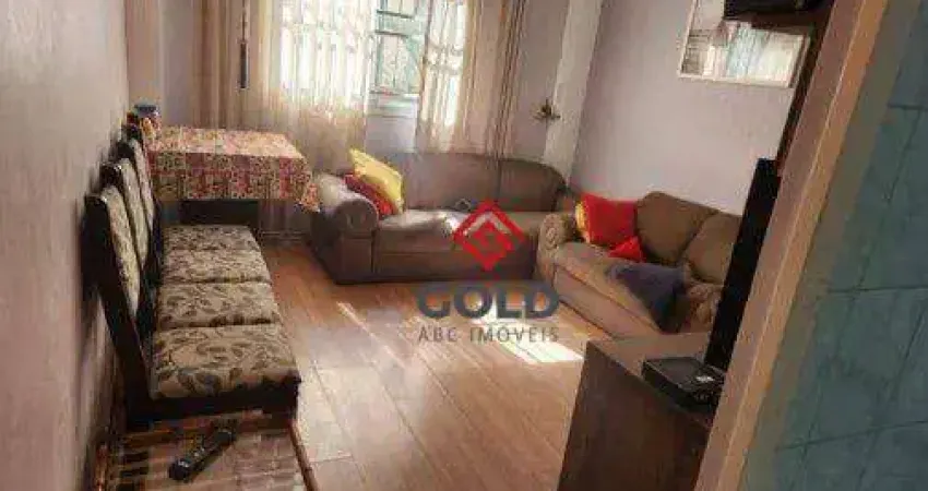 Apartamento com 2 dormitórios à venda, 54 m² por R$ 250.000,00 - Vila Camilópolis - Santo André/SP
