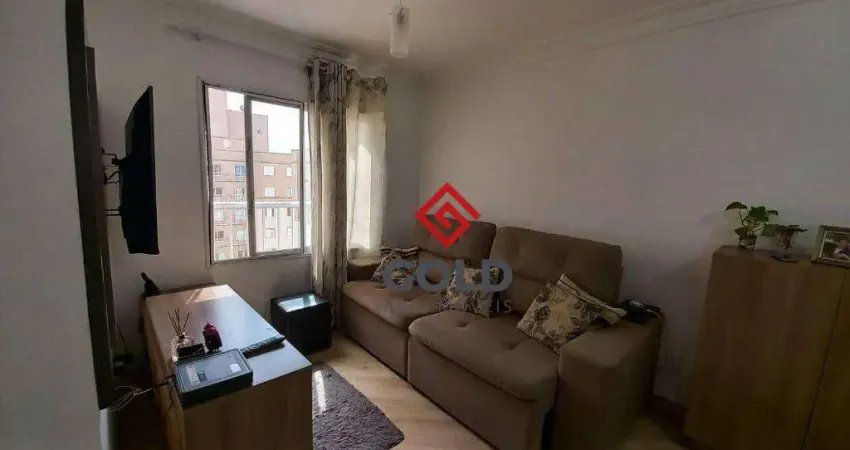 Apartamento com 2 dormitórios à venda, 50 m² por R$ 320.000,00 - Parque Erasmo Assunção - Santo André/SP