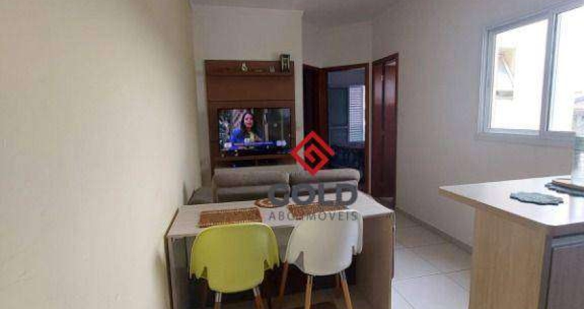Cobertura com 2 dormitórios, 68 m² - venda por R$ 320.000,00 ou aluguel por R$ 2.334,84/mês - Jardim das Maravilhas - Santo André/SP
