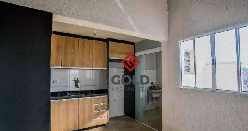 Cobertura com 2 dormitórios para alugar, 87 m² por R$ 2.515,00/mês - Jardim Ipanema - Santo André/SP