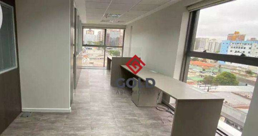 Sala para alugar, 160 m² por R$ 9.050,00/mês - Jardim - Santo André/SP