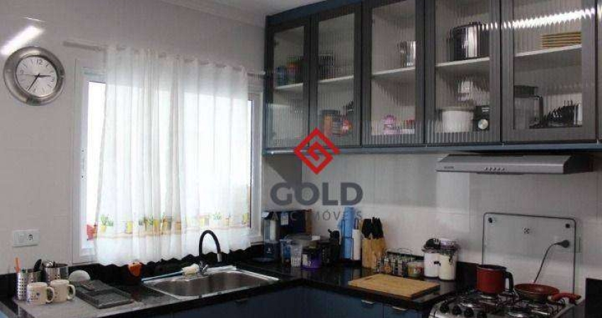 Sobrado com 2 dormitórios à venda, 104 m² por R$ 742.000,00 - Vila Scarpelli - Santo André/SP