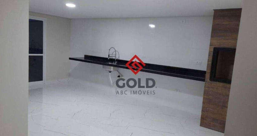 Cobertura com 2 dormitórios à venda, 100 m² por R$ 750.000,00 - Vila Linda - Santo André/SP