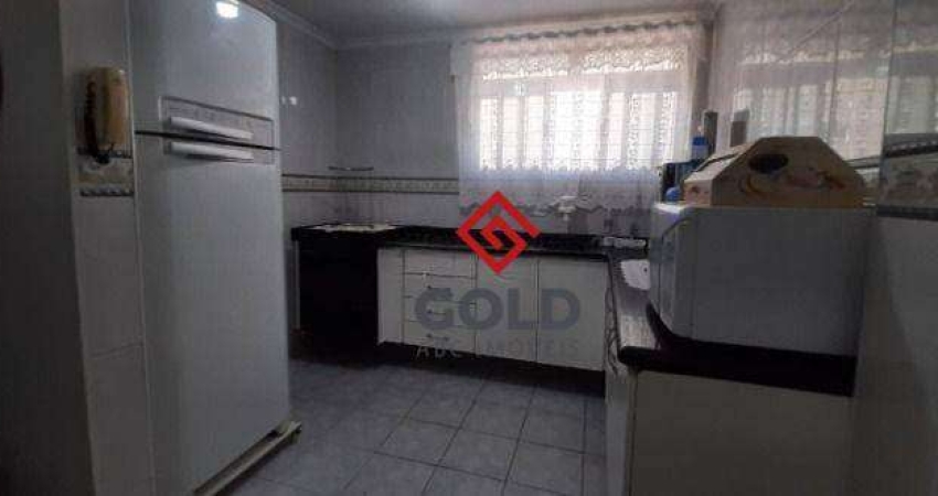 Sobrado com 3 dormitórios à venda, 266 m² por R$ 690.000,00 - Vila Camilópolis - Santo André/SP