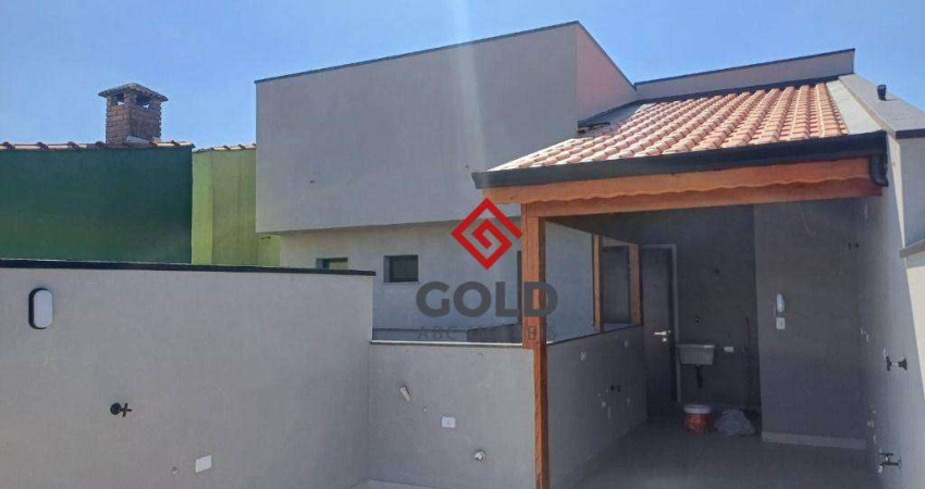 Cobertura com 2 dormitórios à venda, 100 m² por R$ 435.000,00 - Parque das Nações - Santo André/SP