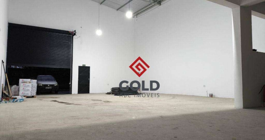 Galpão, 235 m² - venda por R$ 1.400.000,00 ou aluguel por R$ 9.208,33/mês - Parque Capuava - Santo André/SP