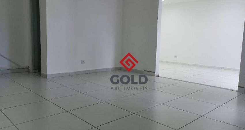Sala para alugar, 80 m² por R$ 1.800,00/mês - Vila Assunção - Santo André/SP