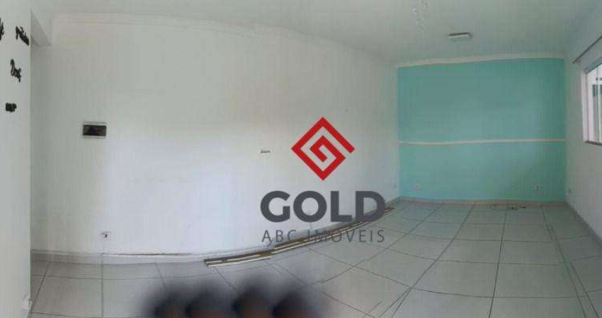 Sala para alugar, 50 m² por R$ 920,00/mês - Vila Assunção - Santo André/SP