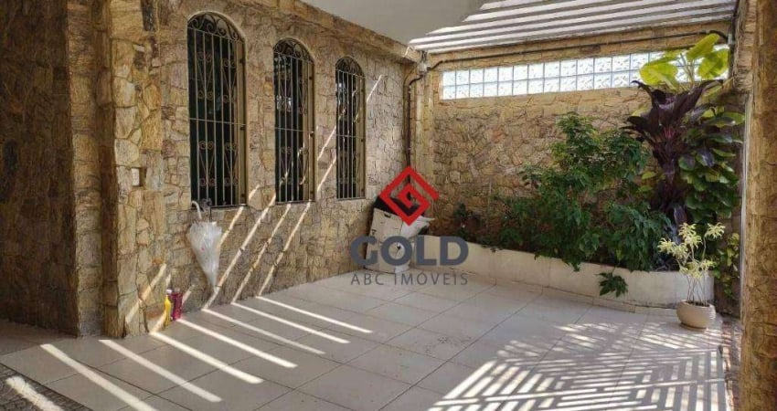 Sobrado, 241 m² - venda por R$ 860.000,00 ou aluguel por R$ 4.689,00/mês - Vila Francisco Matarazzo - Santo André/SP